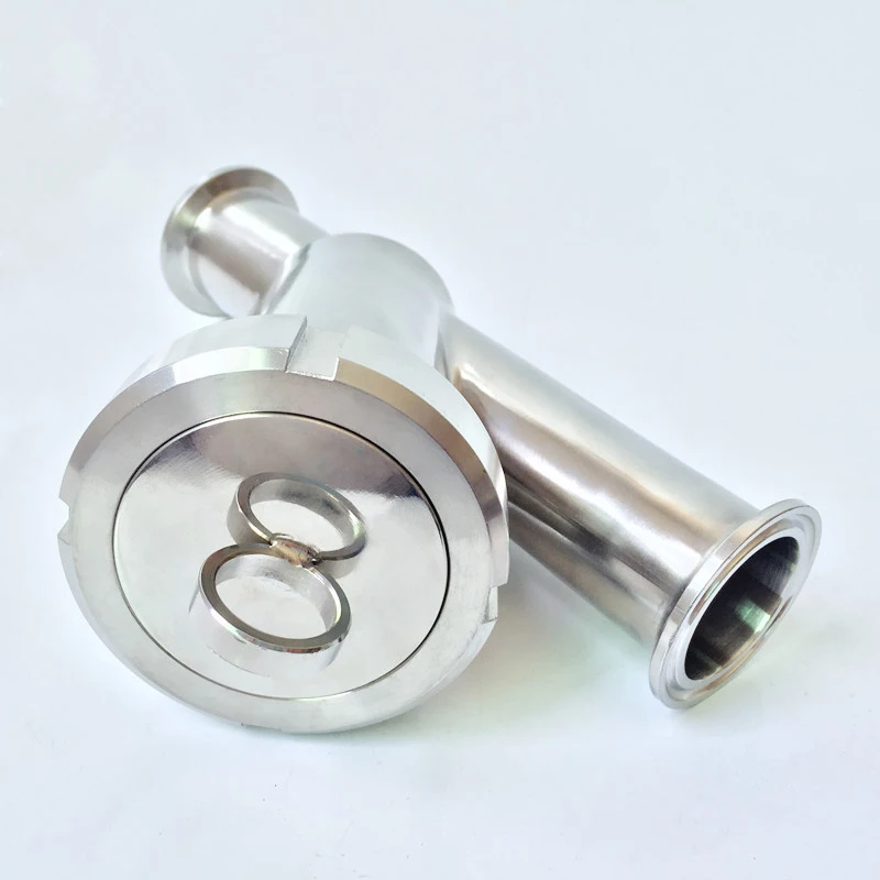 

89mm Pipe OD x 3.5" Tri Clamp Sanitary Y-Shaped Strainer Filter SUS 304 Stainless Steel For Beer Brewing