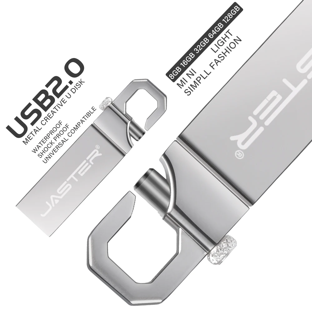 New Model Pendrive 32gb Flash Memory Stick 128gb Pen Drive 64gb usb disk on key Metal USB Flash Drive 16GB thumbdrive