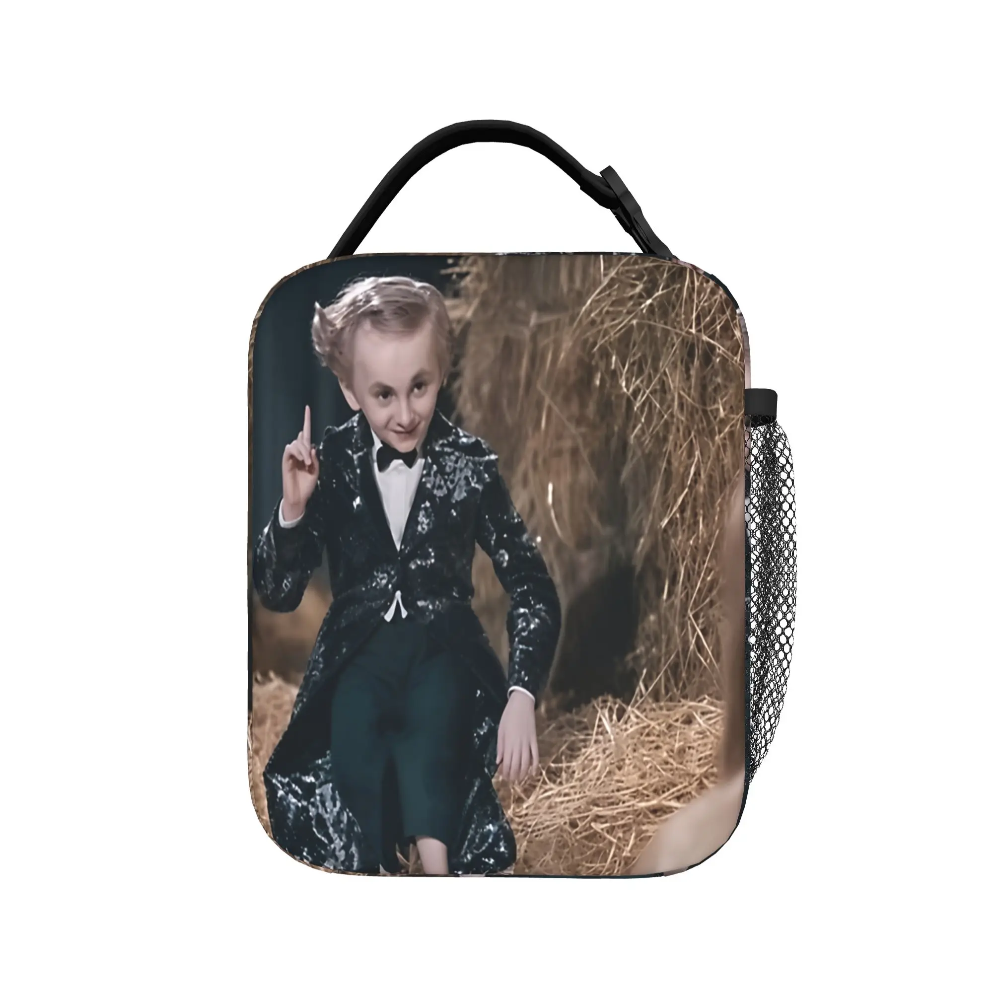 Rumpelstiltskin Point in the Hay Parody Scene Insulated Lunch Bag Leakproof  Meal Container Cooler Bag Lunch Box Tote Beach
