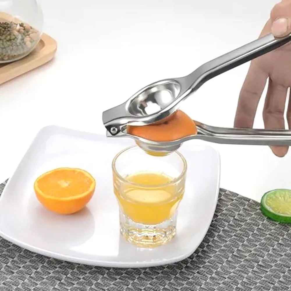 Stainless Steel Manual Juicer Citrus Lemon Squeezer Fruit Juicer Lime Press Metal Professional Hand Juicer Kitchen Tool