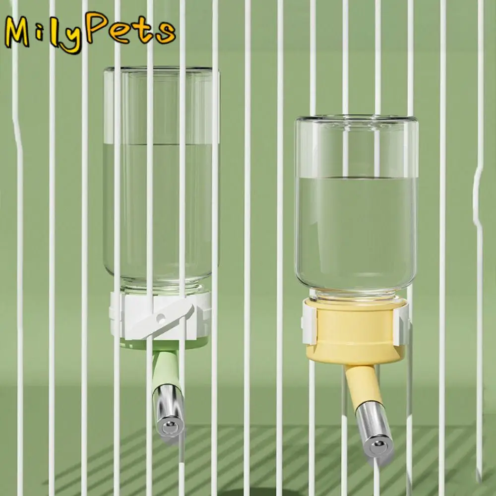 

Hanging Hamster Water Dispenser Bead Head Automatic Hamster Drinker Leak-Proof 80/120ml Hamsters Water Bottle Pet Cage