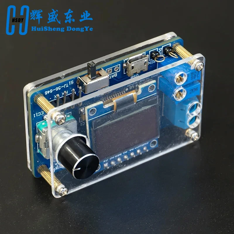 Mini DOS LCD Oscilloscope Kit STC8K8A Single Chip Microcomputer Electronic Welding Training and Production of Loose Parts