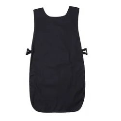 Double-sided Cooking Kitchen Hairdresser Aprons Buckle Design Nylon Crepe for Woman Men Chef Waiter Cafe Shop BBQ Bibs