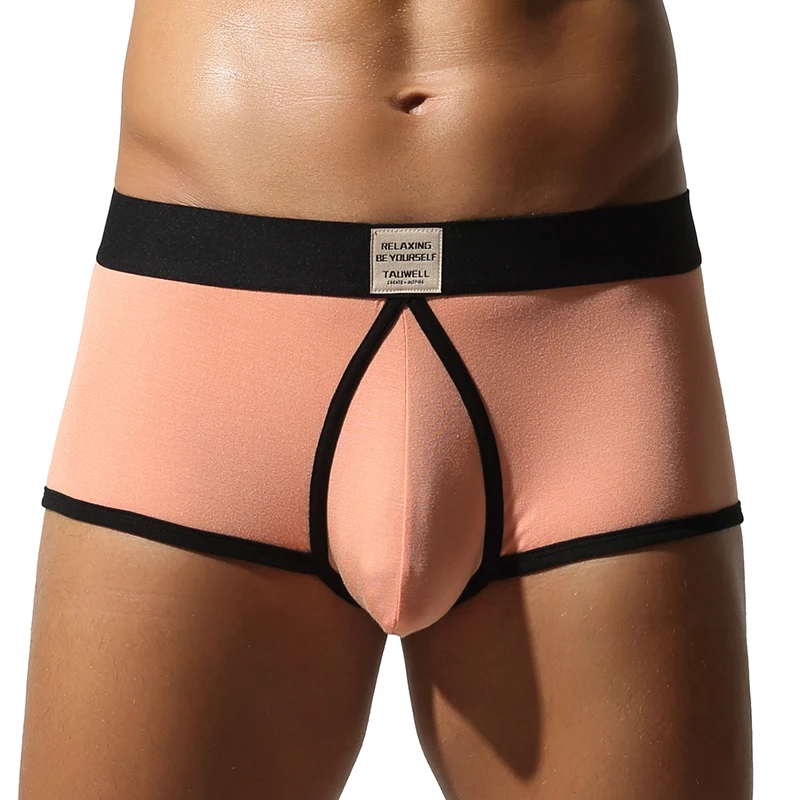 TAUWELL Men's Soft Caution Boxer Briefs Underwear Comfortable Daily Wear Innerwear New Collection
