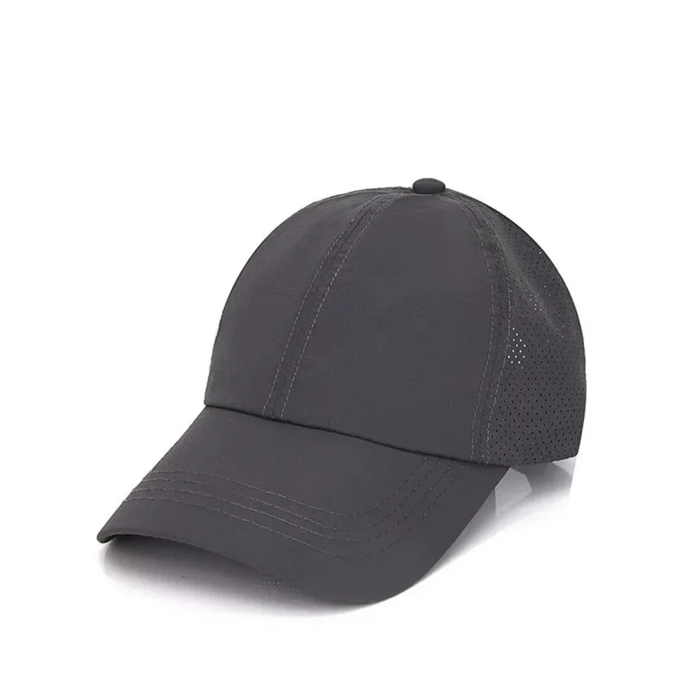 Fashion Lady Messy Bun Snapback Hat Trucker Hats Adjustable Outdoor Sports Women Ponytail Baseball Caps