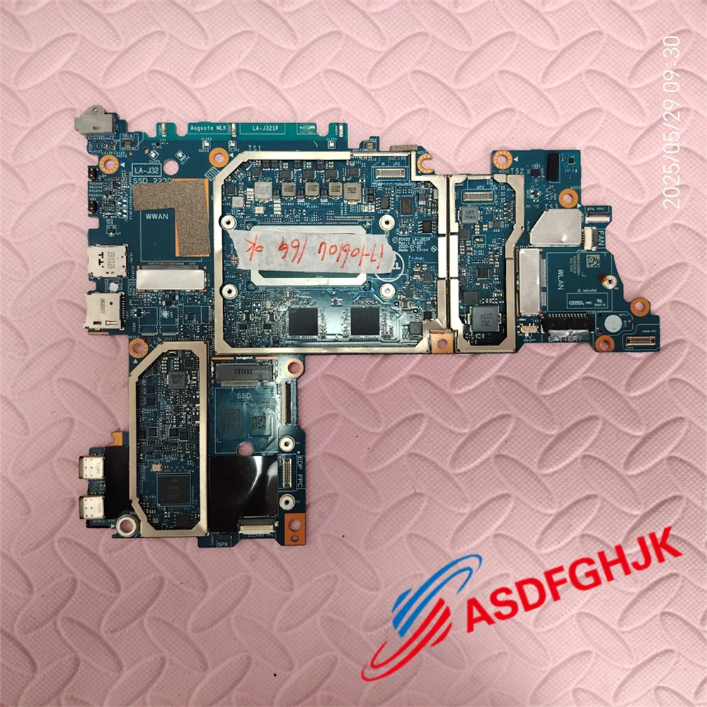 

FDV20 LA-J321P For Dell Latitude 7210 2-IN-1 CPU i7-10610U RAM 16GB MOTHERBOARD CN-09XR7X 09XR7X 9XR7X TEST OK