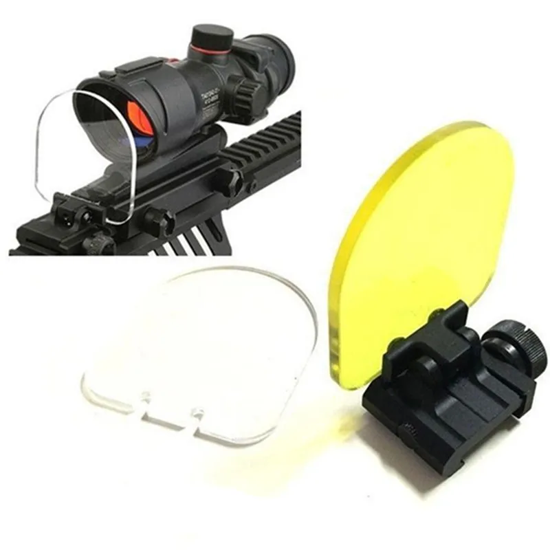 20mm Goggles Protector Rifle Airsoft Lens Guard Sight Scope Outdoor Tackle Holographic Glasses Eye Airgun Accessory