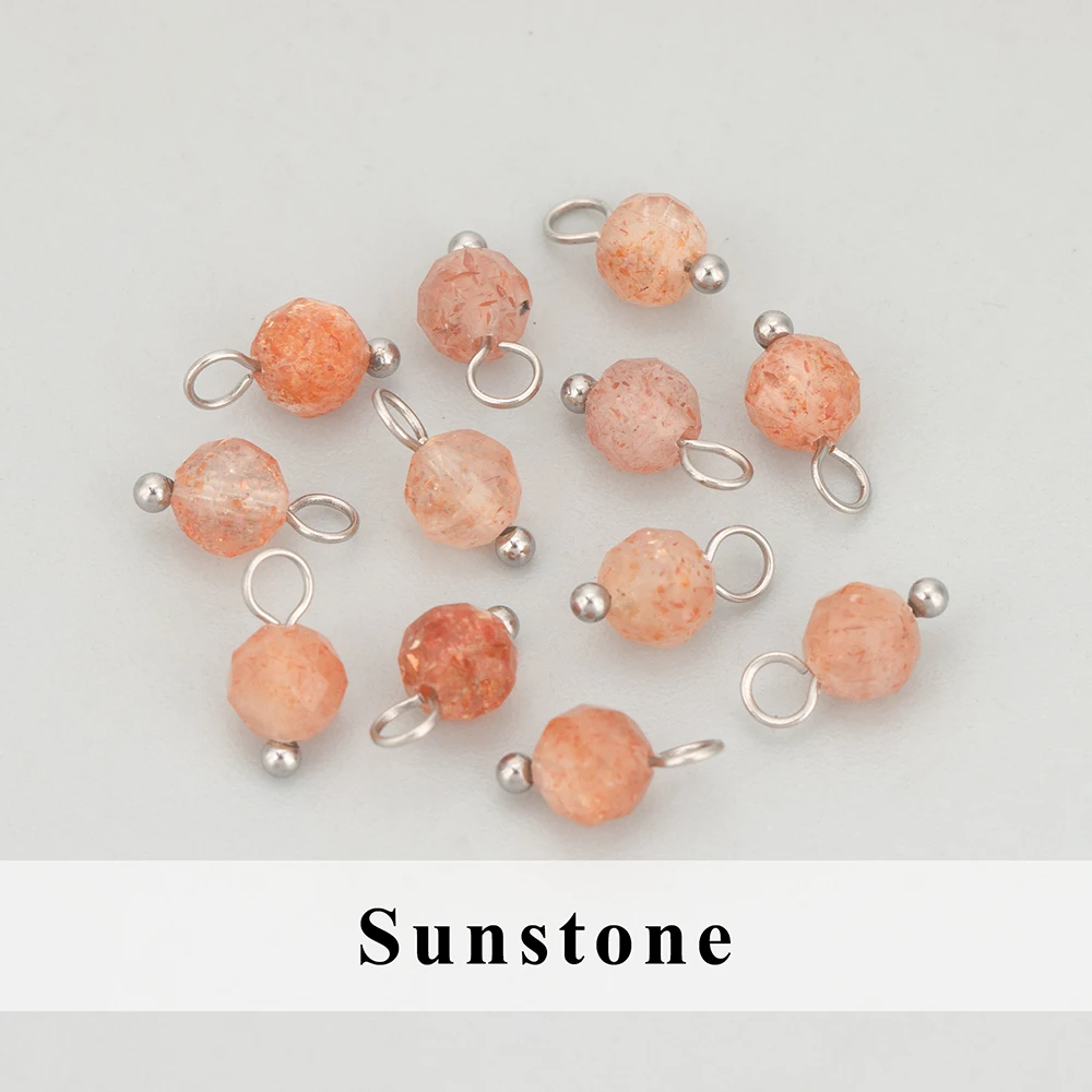 GUFEATHER, 20 stks/partij, MH25, sieraden accessoires, roestvrij staal, natuursteen, bedels, handgemaakt, diy hangers, sieraden maken