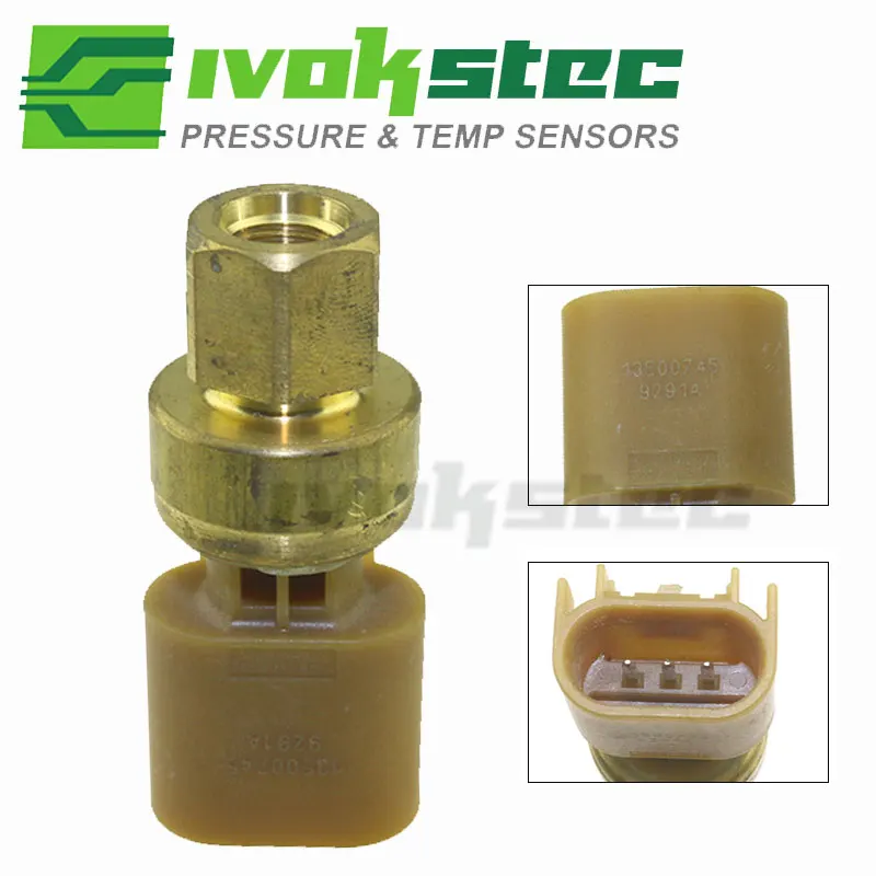 

Fuel Pressure Sensor For Cadillac CTS 6.2 L V8 SRX 3.6L V6 Escalade 6.0L V8 GMC Canyon Yukon Savana 1500 5.3L V8 13500745