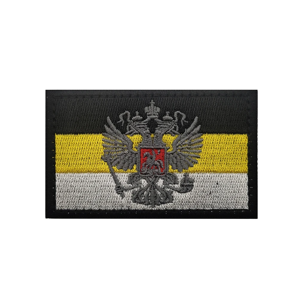 Special badges for Chevron Corporation patch stripe subsidy collected by  fans of the Russian Empire flag tactical army