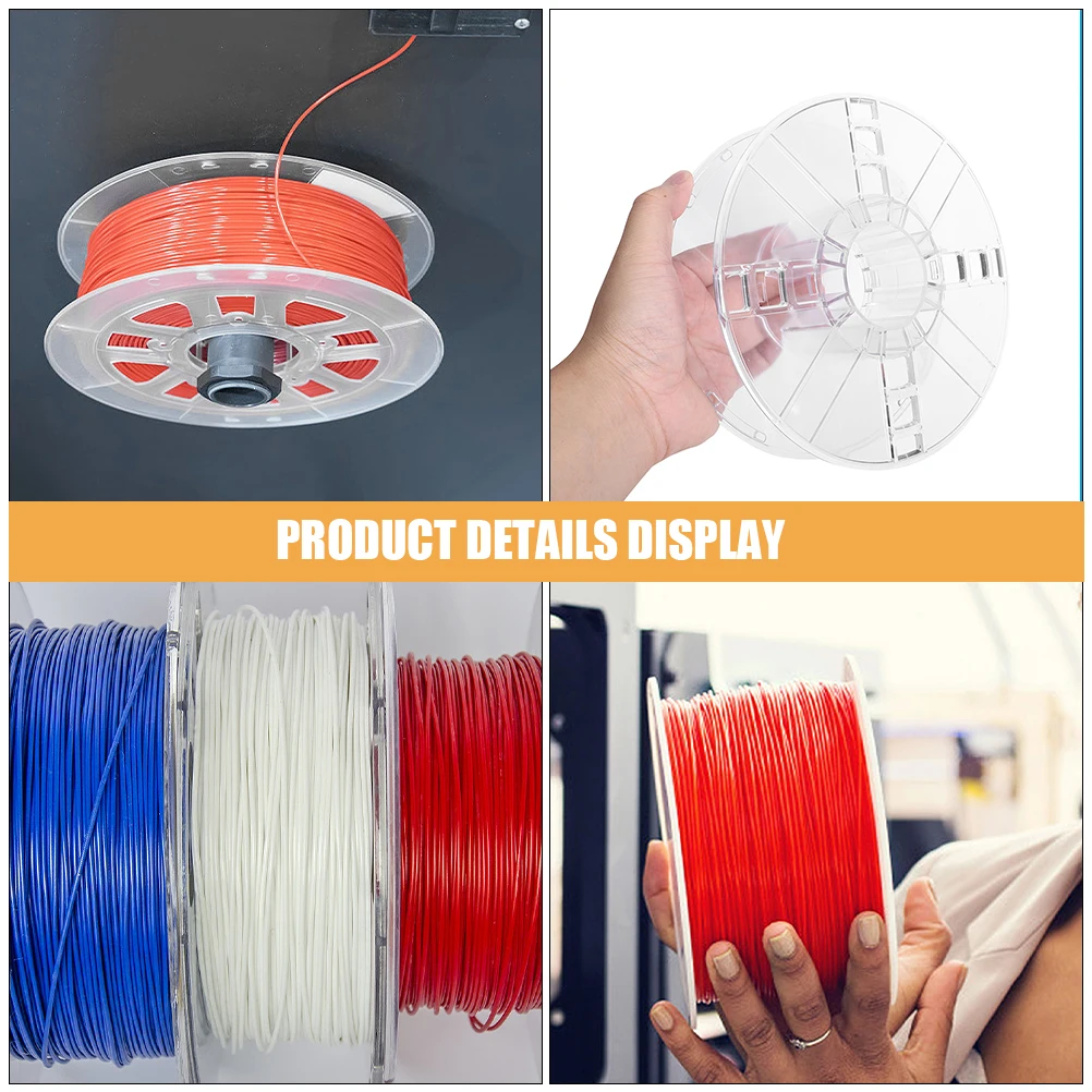 

3pcs Plastic Extension Wheel Wire Spool Storage Organizer Portable Lightweight Electrical Cable Rope Holder Roller Outdoor Power
