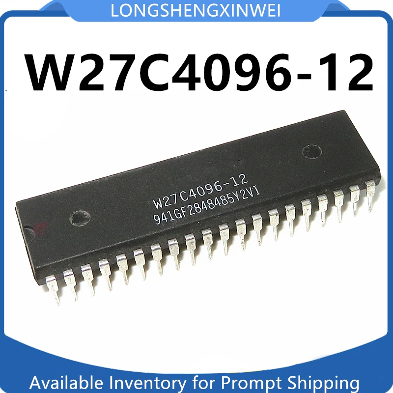 1PCS W27C4096-12 W27C4096 Direct Insert DIP-40 Memory Chip