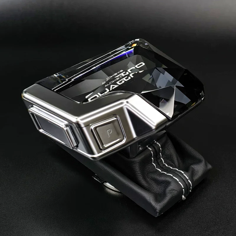 

New Factory Direct Crystal Gear Shift Knob For Audi Interior Upgrade Plug-and-Play Replacement With 12-Month Warranty
