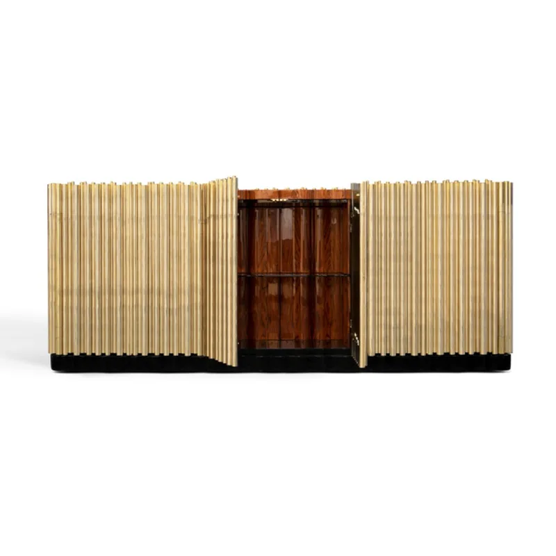 

Luxury restaurant household dining side cabinet entry foyer decorative cabinet