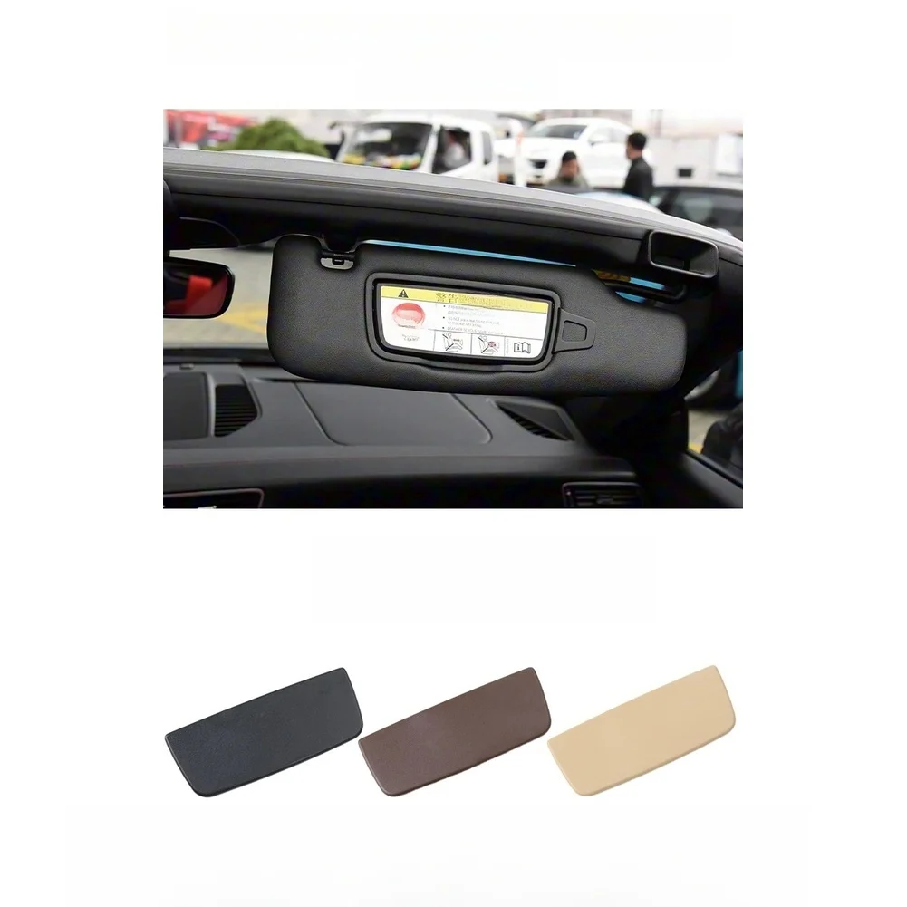 

For Porsche 718 981 982 991 992 911 Sun Visor Mirror Cover Trim Replacement for Factory Visor Assembly 98173103128
