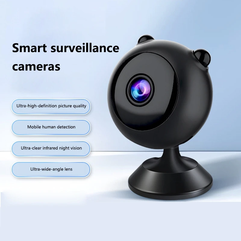 Мини-камера безопасности, полноцветная камера ночного видения, Wi-Fi монитор высокой четкости, обнаружение движения, наблюдение, водонепроницаемая, новинка 2025