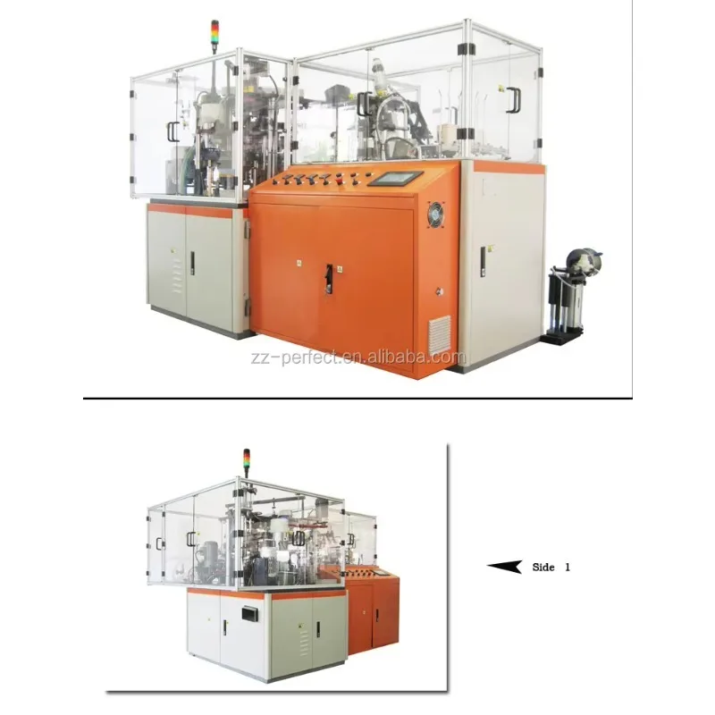 

120 Pcs/min Complete Automatic Coffee Cartoon Paper Cup Making Machine