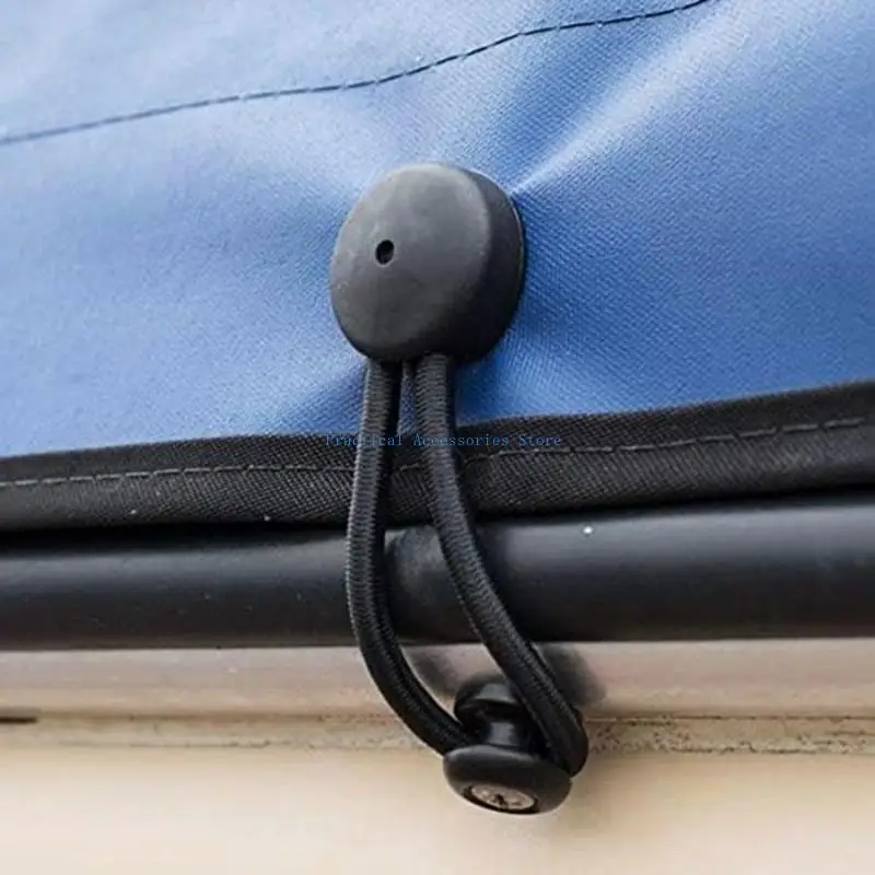 

U75E Bungee Cords Baggage Belt Tent Tie Outdoor Camping Tent Tie Down Cord for Cargo