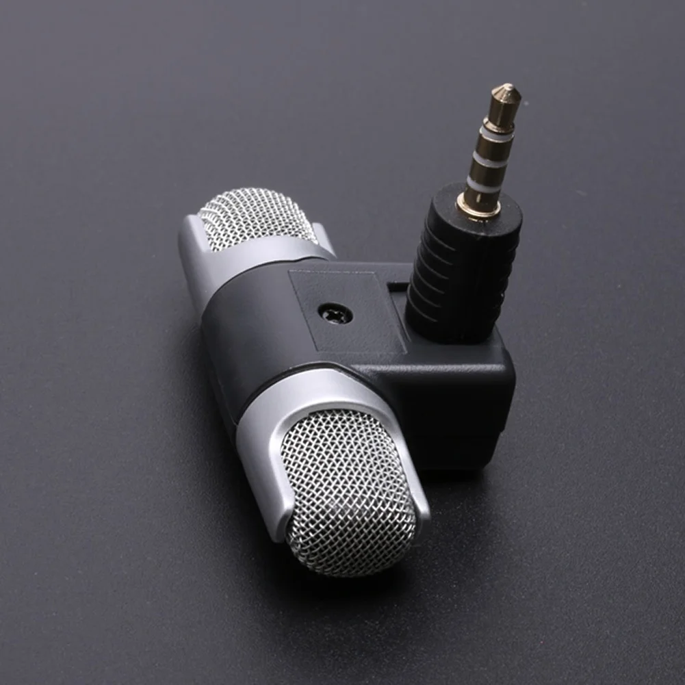 Mini 3.5mm Jack Microphone Stereo Mic For Recording Mobile Phone Studio Interview Microphone For Smartphone image 5