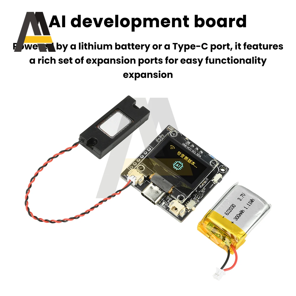 وحدة صوت ESP32-C3 AI مع شاشة OLED تدعم لوحة تطوير Xiaozhi AI WiFi لمشاريع الروبوت الذكية #1
