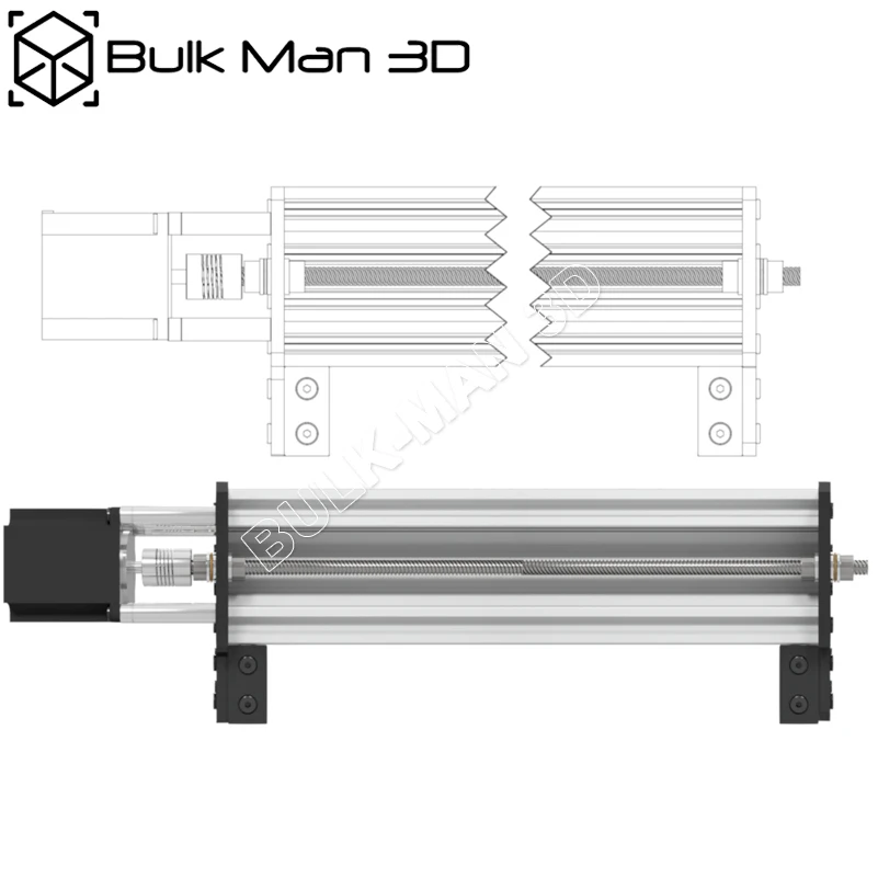 20%OFF BulkMan 3D Tingle Enhanced Tensioning System with Upgraded Longer Lead Screws for Screw Driven Workbee CNC Machine