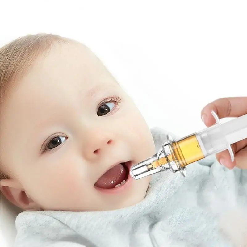 

E06F Baby Needle Pacifier Feeder Safe Squeeze Liquid Dispenser Dropper