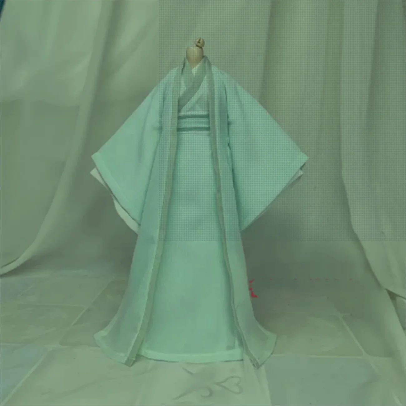 Hanfu Kleid 1/6 Männer Hanfu Chinesische Alte blaue Anzug Puppe Tradition Robe Modell für 12 zoll Action Figur Körper Anime spielzeug