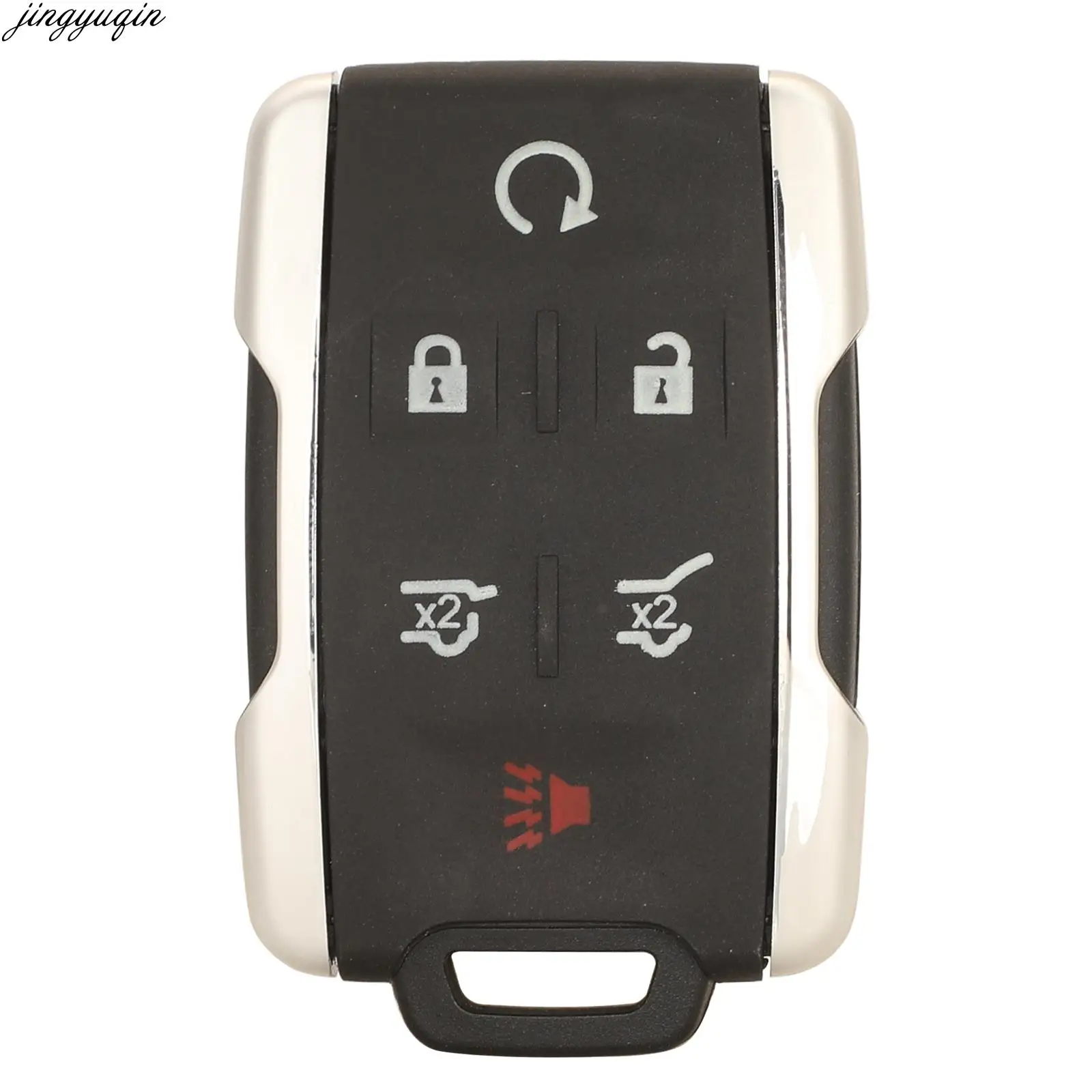 Jingyuqin Remote Control Car Key 315MHZ For Chevrolet Colorado Silverado Suburban Tahoe GMC Canyon Sierra Yukon 2014-2019 4/6BTN