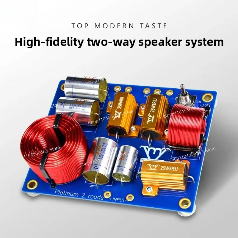 

Усовершенствованный делитель частоты TMT, двухчастотный делитель серии Platinum, высокие и басы, полочный динамик, HIFI Fever, домашнее аудио