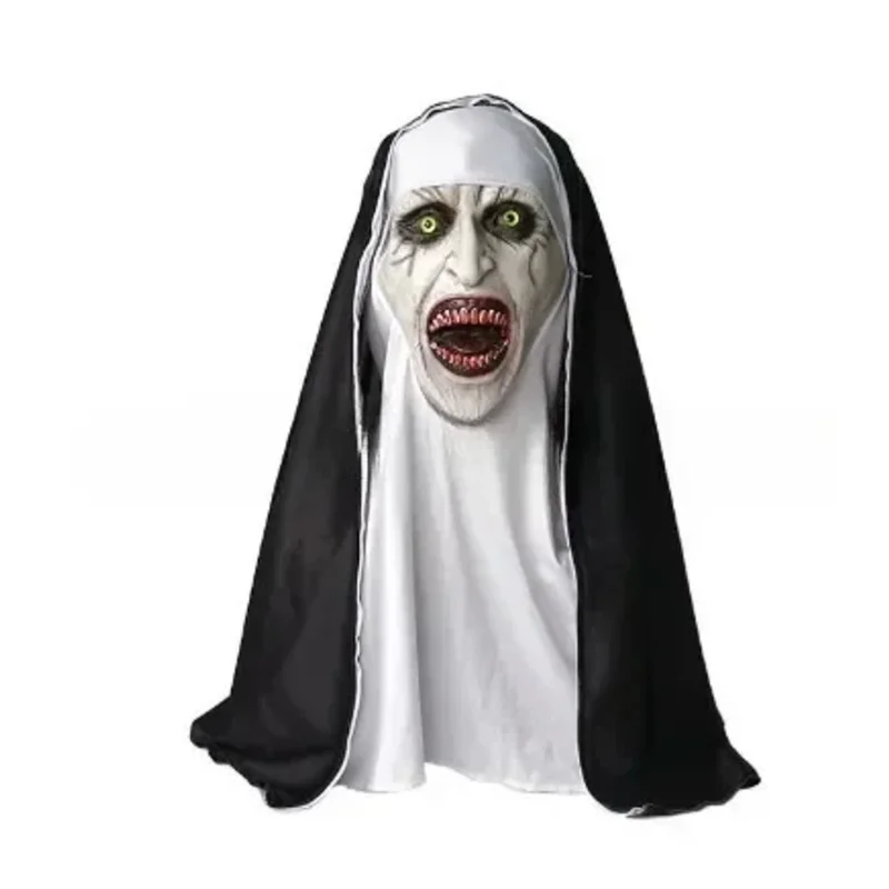 

Новый Хэллоуин Nun The Conjuring 2 Фильмы ужасов Косплей Хэллоуин Костюм Maskb; 3's, 6.e;