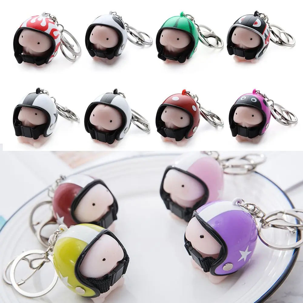 Gifts Five-stars Shape Trinket Accessories Ornament Helmets Keychain Bag Pendant Dingding Toys Key Ring