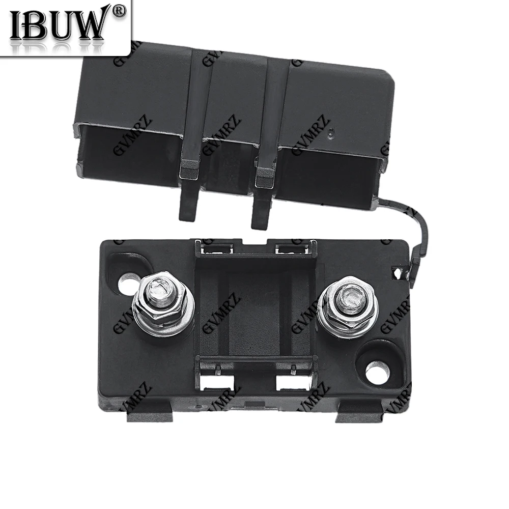 1PCS ANS-8 52x27.5mm Trumpet Fork Plug Type The Fuse Holder  Safety Plate Base Car Carrier Fuse Box Bolt Type