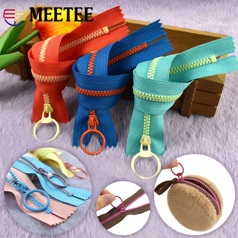 

10Pcs 3# Resin Zippers 15-40cm Close-End Zipper Pocket Pencilcase Zips Pants Jeans Closure Zip Repair Kits Sewing Accessories