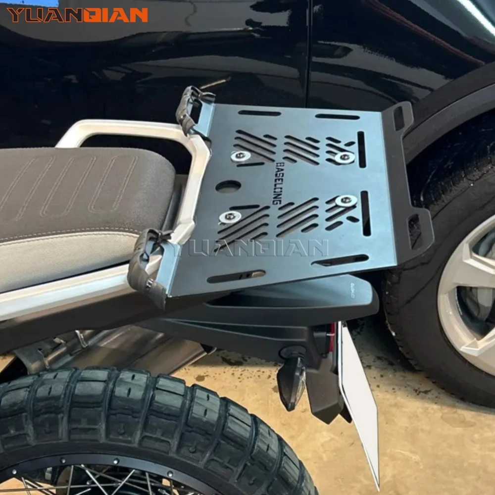 

Motorcycle Rear Enlargement Rack Carrier Luggage Bracket Rails Tail Rack For CFMOTO CF MOTO 450MT 450 MT MT450 2024 2025 2026