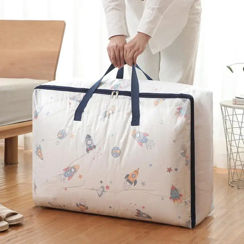 Extra Large Clear Moving Bags with Zipper Heavy Duty Storage Totes for Clothing Blanket Comforters Pillow Toys Bedding