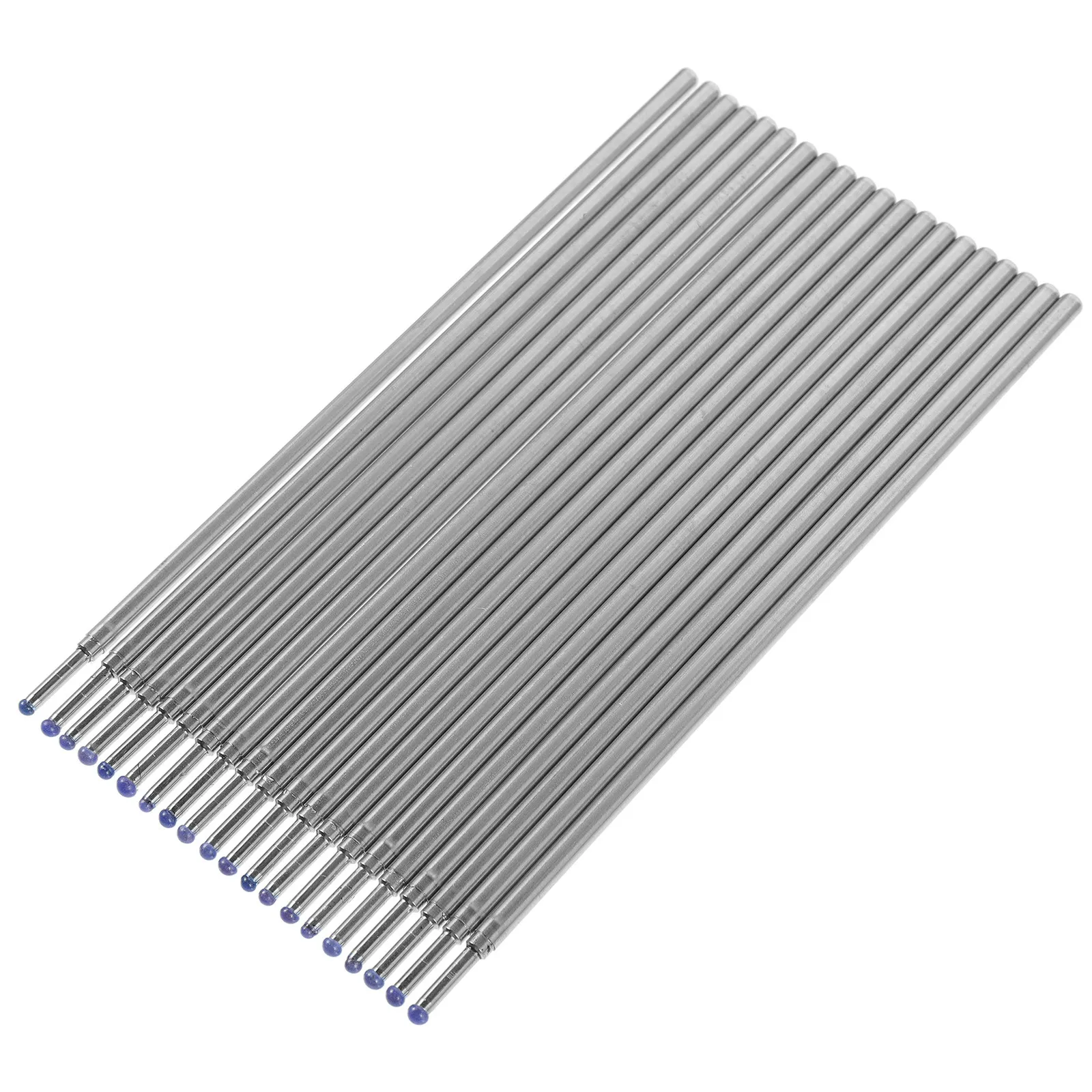 

20 шт. металлических сменных насадок для тату-машинок, профессиональные маркеры для татуировок, прозрачные, устойчивые к выцветанию, для тонких линий, для начинающих