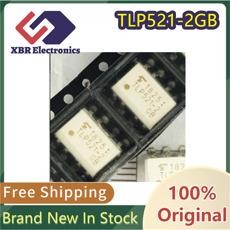 (20/50 pieces) TLP521-2GB TLP521-2 SOP-8 TLP521 SMD Dual Optocoupler Brand new original authentic spot
