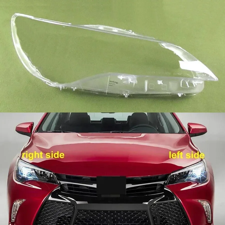 

Для Toyota Camry 2015 2016 2017, европейская и американская версия, крышка фары, абажур, корпус фары, линза из плексигласа