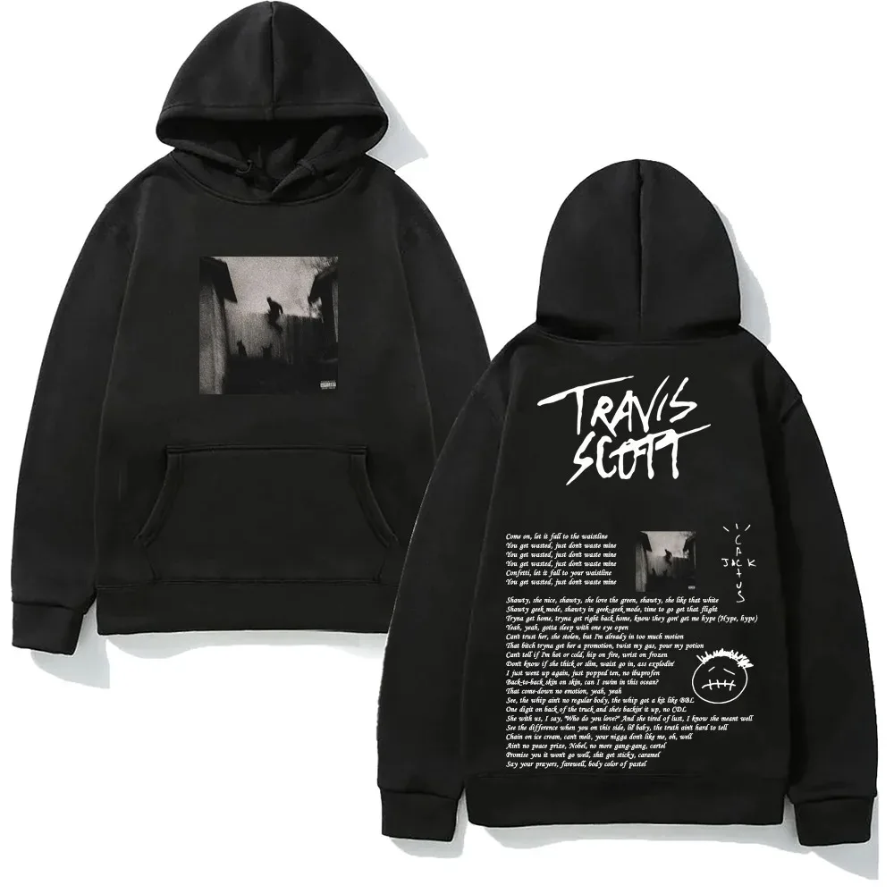 بلوفرات كلاسيكية من ترافيس آند سكوت - دمبو بلوفرات بقلنسوة ناعمة مغني الراب الأمريكي بلوزات عصرية هاراجوكو بقلنسوة جمالية #1