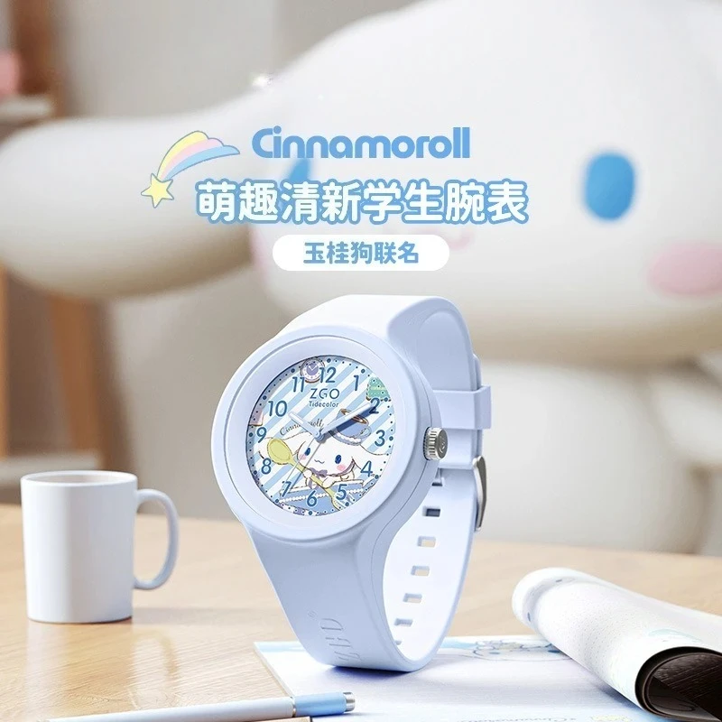 

Kuromi Melody Sanrio Kids Watch Cartoon Silicone Band Wristwatch for Children Cute and fresh, fashionable and versatile