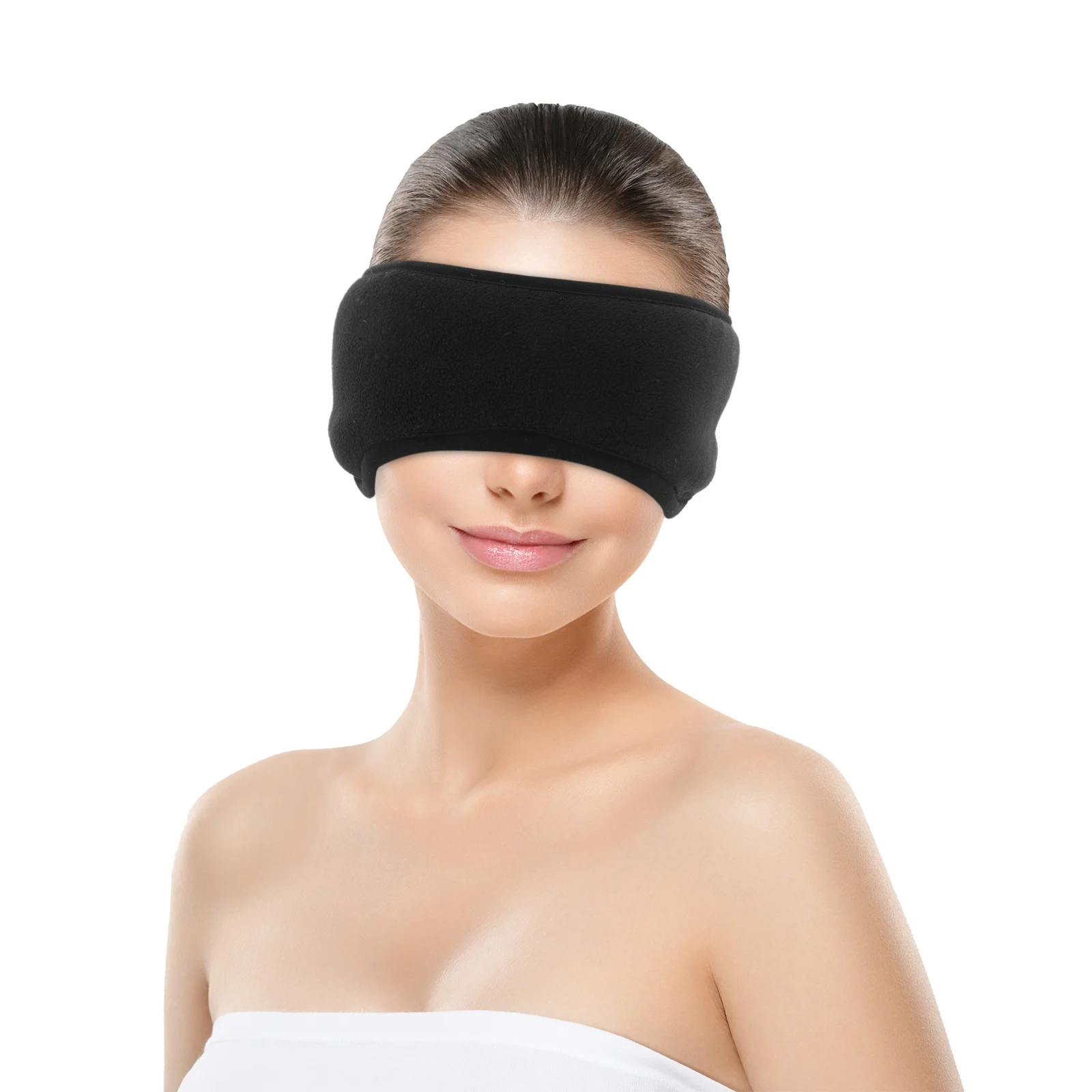 1 paio di cuffie antirumore per dormire, paraorecchie morbidi e confortevoli per adulti, donne, uomini, fascia per dormire invernale