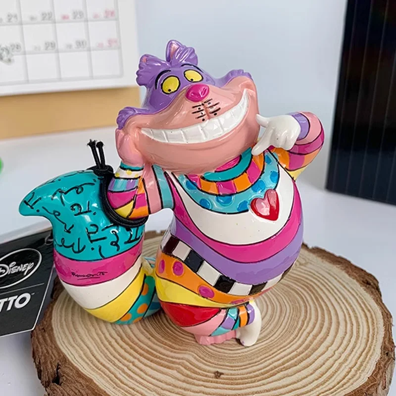 

Original Disney Alice In Wonderland Cheshire Cat Action Figure Toys Anime Cheshire Cat Toy Ornaments Collectibles Gifts For Kids