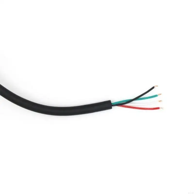 TK-240 UV5R 용 H7JF Linton Hand Mic Walkie Talkie 스피커 케이블 내마모성 스피커 마이크 케이블