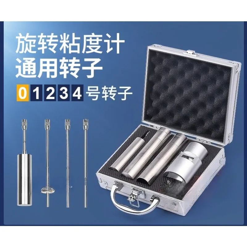 Viscometer Rotor types 1- 4 # rotor apply to NDJ-1 NDJ-4  NDJ-5S  NDJ-8S NDJ-9S Viscometer