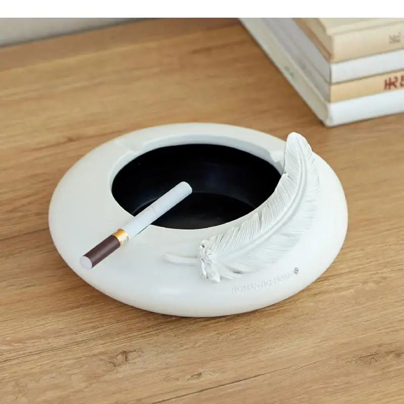 

Resin Ashtray Relief Pattern Ash Tray Smoking Accessories Home Desktop Cigar Ashtrays Storage Container Decorations