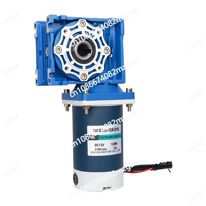 

Speed regulating motor 120W DC deceleration motor RV40 power-off self-locking high torque 12V24V miniature small motor
