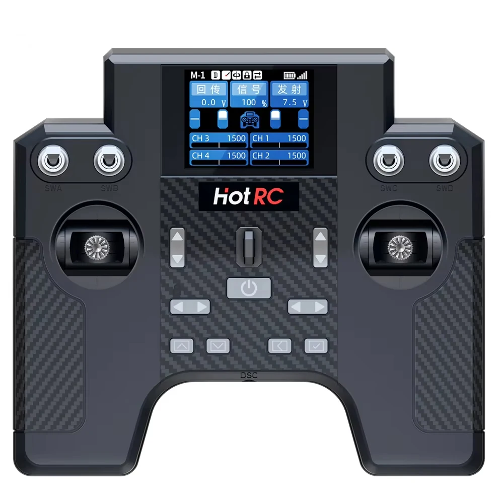 Hotrc HT-8A 2.4G 8CH Transmitter HT8A Remote Control with F-08A Receiver For RC Helicopter Aircraft Car Ship Tank Robot