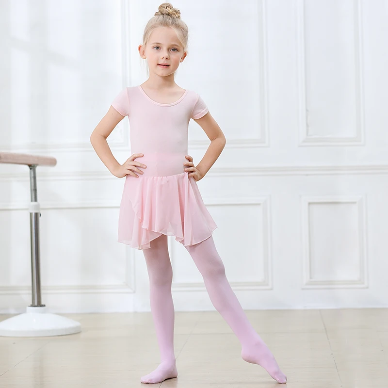 Medias de Ballet de princesa para niñas, pantimedias con agujero de baile de alta elasticidad, primavera y otoño, medias para estudiantes infantiles