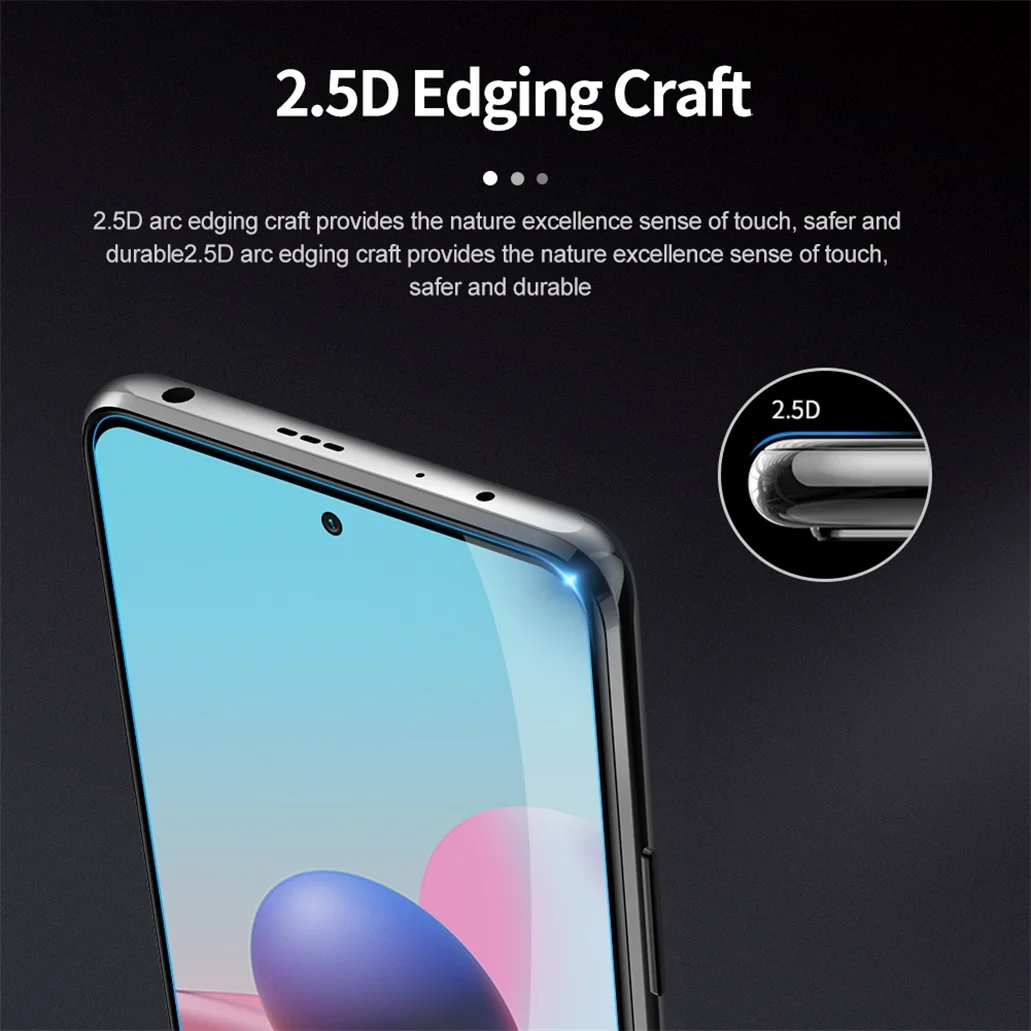 For Xiaomi Redmi Note 10 10 Pro 4G 5G 10S Tempered Glass Nillkin H+PRO Anti-Explosion Screen Protector For Redmi Note 10 Pro Max