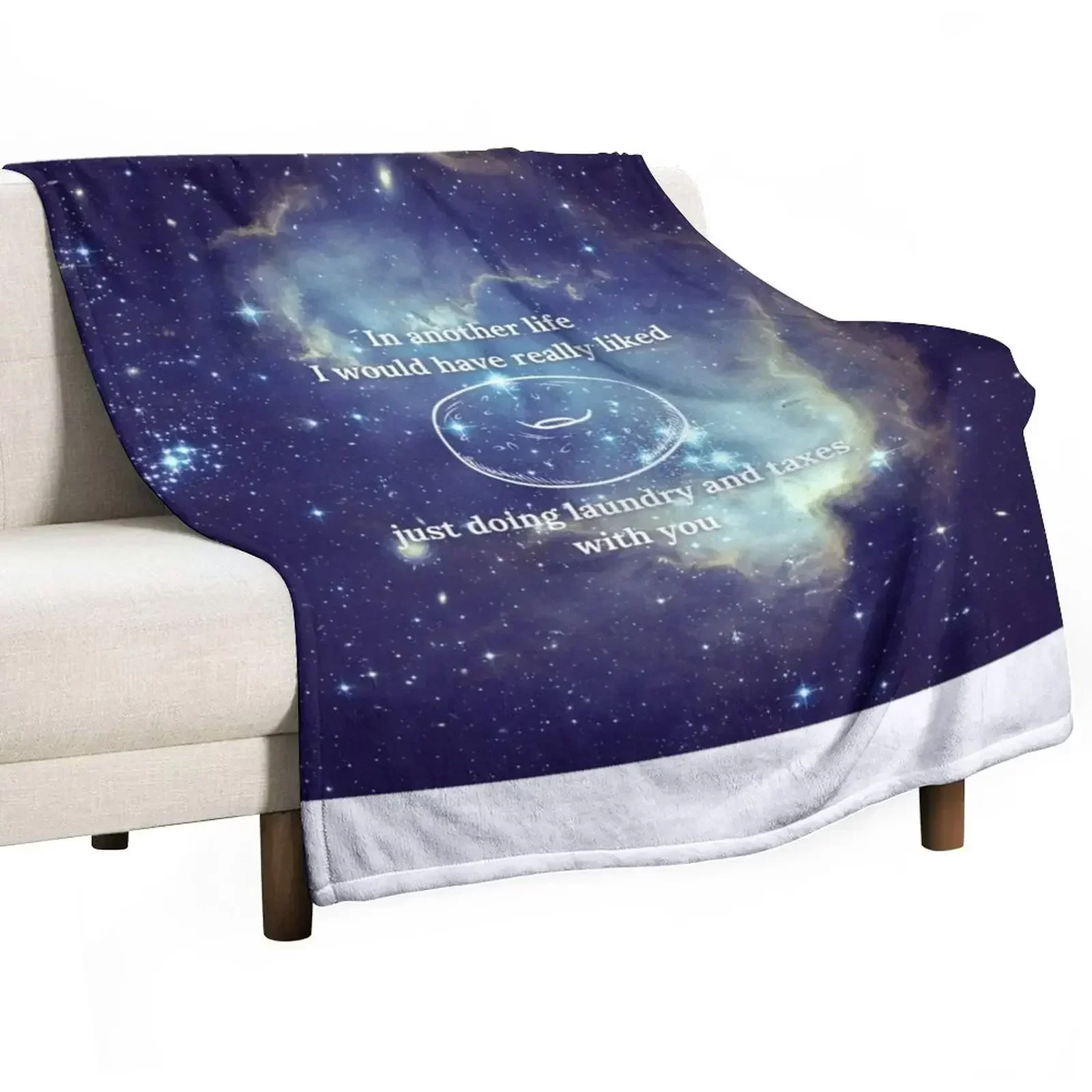 

Laundry and taxes Throw Blanket Beautifuls Multi-Purpose Decorative Sofas Blankets